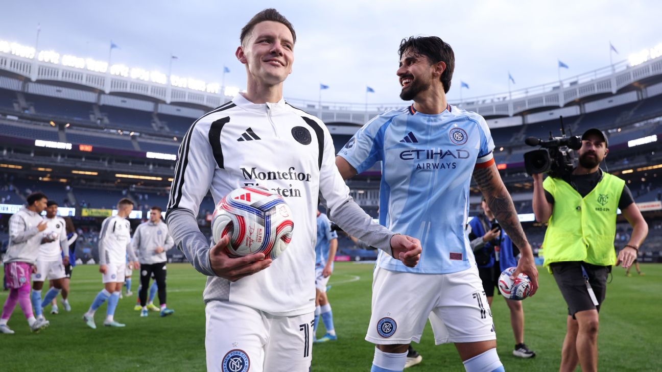 Hannes Wolf hat trick helps NYCFC beat Crew, snap streak