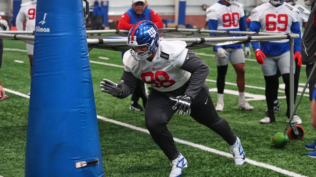 Source: Giants DL Roy Robertson-Harris tears Achilles
