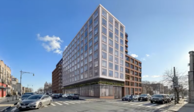 Community Board 10 voted against the 11-story building, instead recommending a smaller one. Rendering: Menzak Architect P.C.