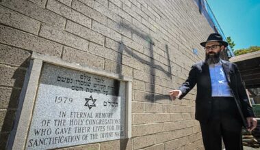 Rampage of hate in Queens: Swastikas and antisemitic graffiti targeting Jewish centers and homes leave local residents ‘horrified’