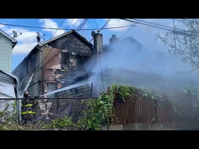 Firefighter Bails out of Window to Escape Queens (NY) Fire; 14 Firefighters Injured