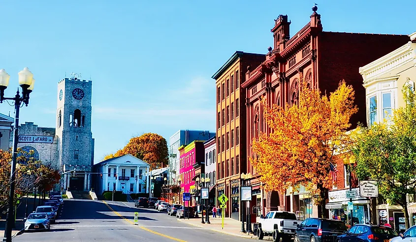 Downtown Geneva, New York