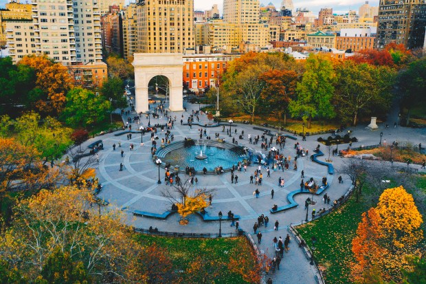 Washington Square Park in Greenwich Village, Manhattan, is pictured in this file photo. (Shutterstock)
