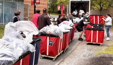 Annual Residence Village Move-Out Offers St. John’s Students a Chance to Give Back
