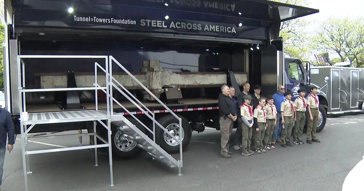 Tunnel to Towers Foundation kicks off "Steel Across America" tour marking 25 years since 9/11