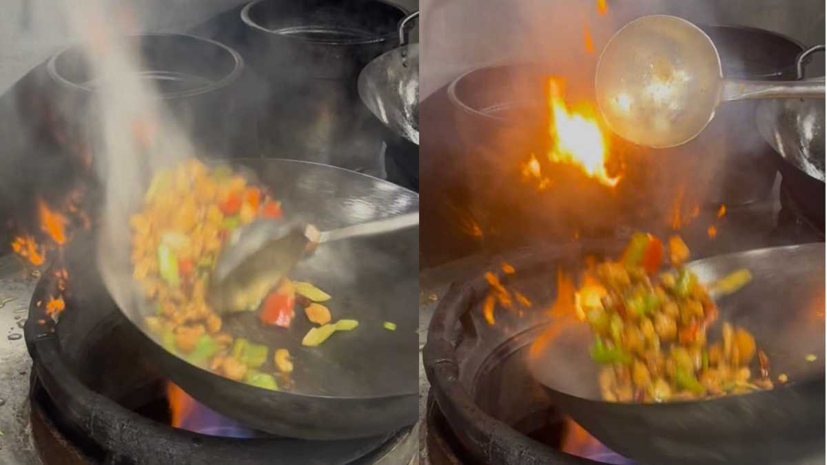 The stove at Upon the Palace is constantly moving.