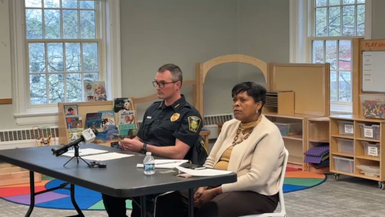 Syracuse Mayor Sharon Owens and Police Chief Mark Rusin