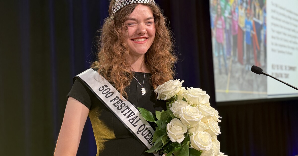 Greenwood's Hailey Ready crowned 500 Festival Queen Scholar