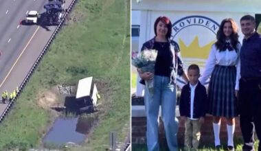 Felony charges filed against E&P Travel bus driver Jing Dong in Virginia I-95 chain-reaction crash that killed Massachusetts family