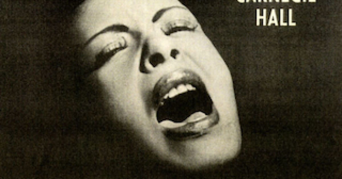 100 YEARS OF JAZZ AT CARNEGIE HALL: BILLIE HOLIDAY-1956