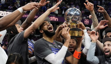 New York back in NBA Finals for first time since 1999 after beating Cleveland 130-93 to finish sweep