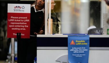 New York commuter rail system ceases operations as workers strike