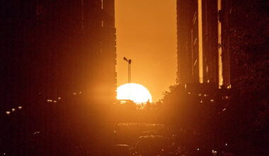 When is Manhattanhenge, New York City's sunset spectacle