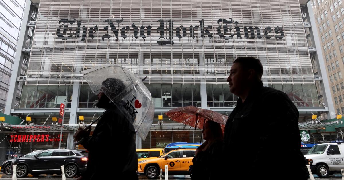 New York Times accused of discriminating against a white male editor