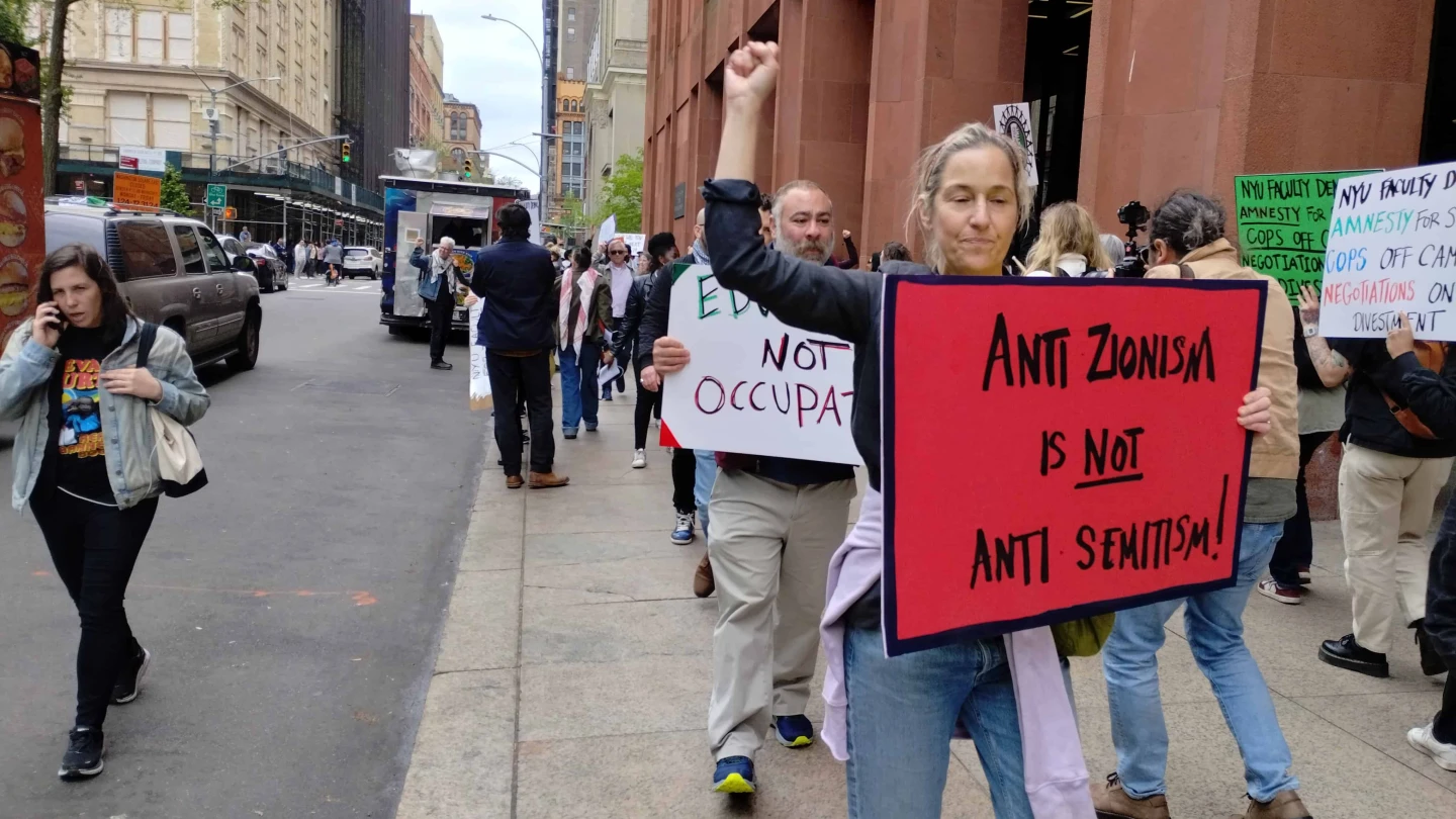 Latest anti-Israel protest outside NYC synagogue planned in Queens amid rising tensions - Israel & Jewish News