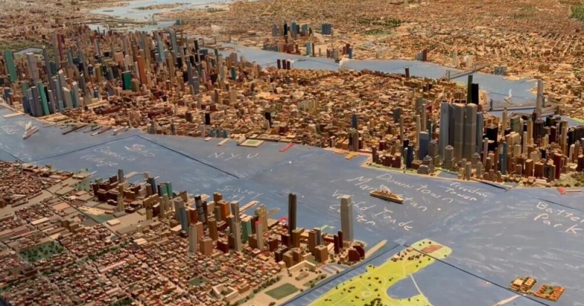 Meet the New York truck driver who spent 22 years building a model of the city he loves