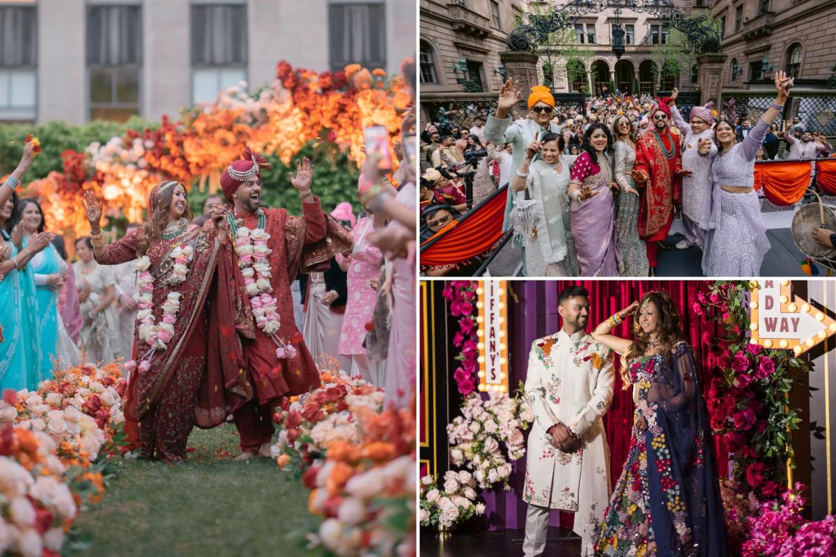 The wedding that shut down Fifth Avenue — and got Manhattan on its feet