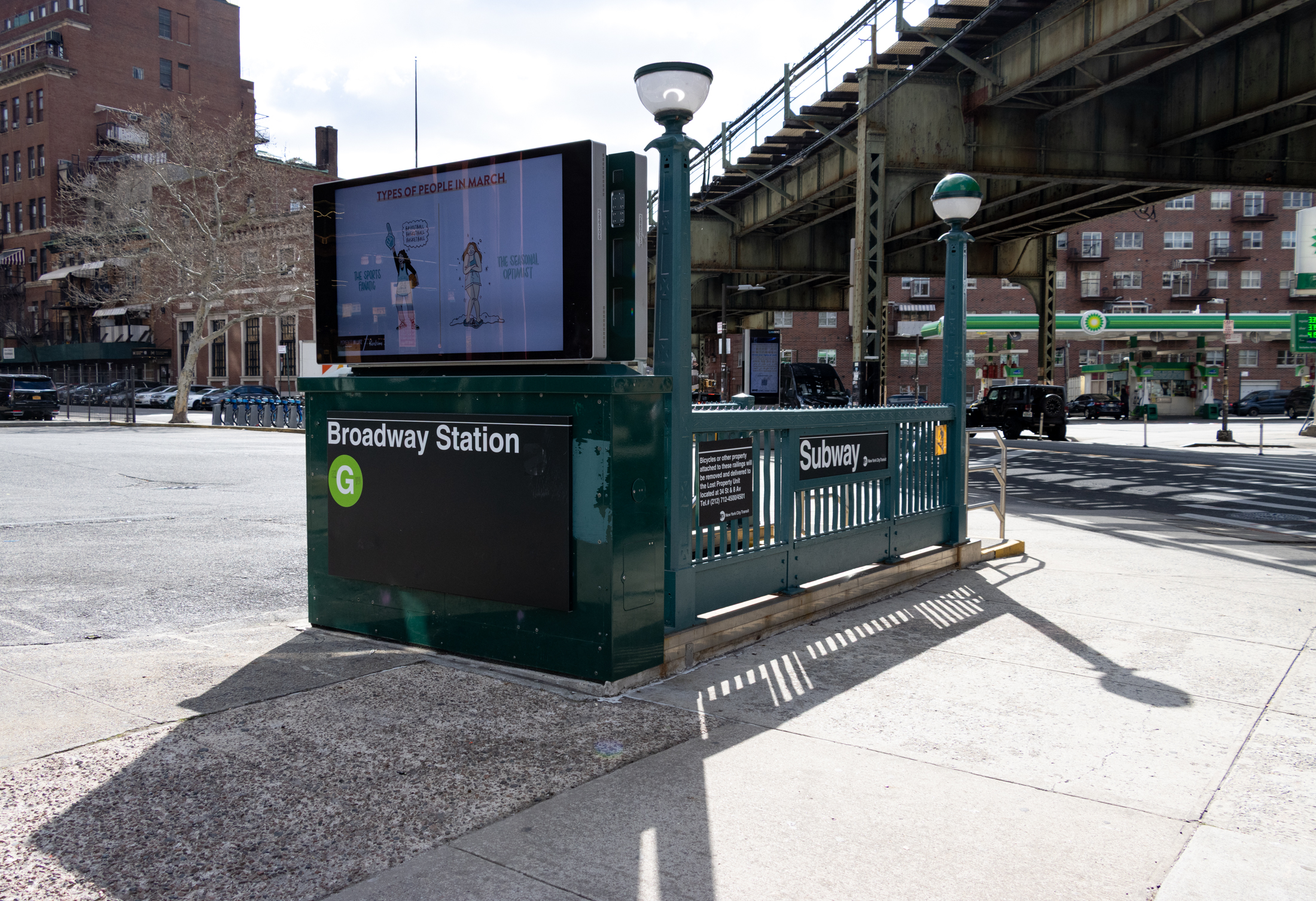subway stop