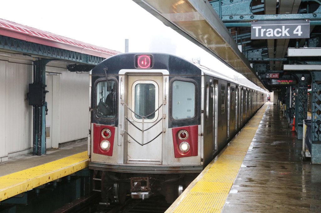Rafael Escobar, 51, allegedly shoved a 47-year-old stranger onto the No. 4 train tracks at the Woodlawn station during a fight around 7 p.m. Monday, authorities said. 
