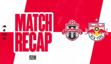 MATCH RECAP:  Red Bull New York II Defeats Toronto FC II 2-1 at York Lions Stadium