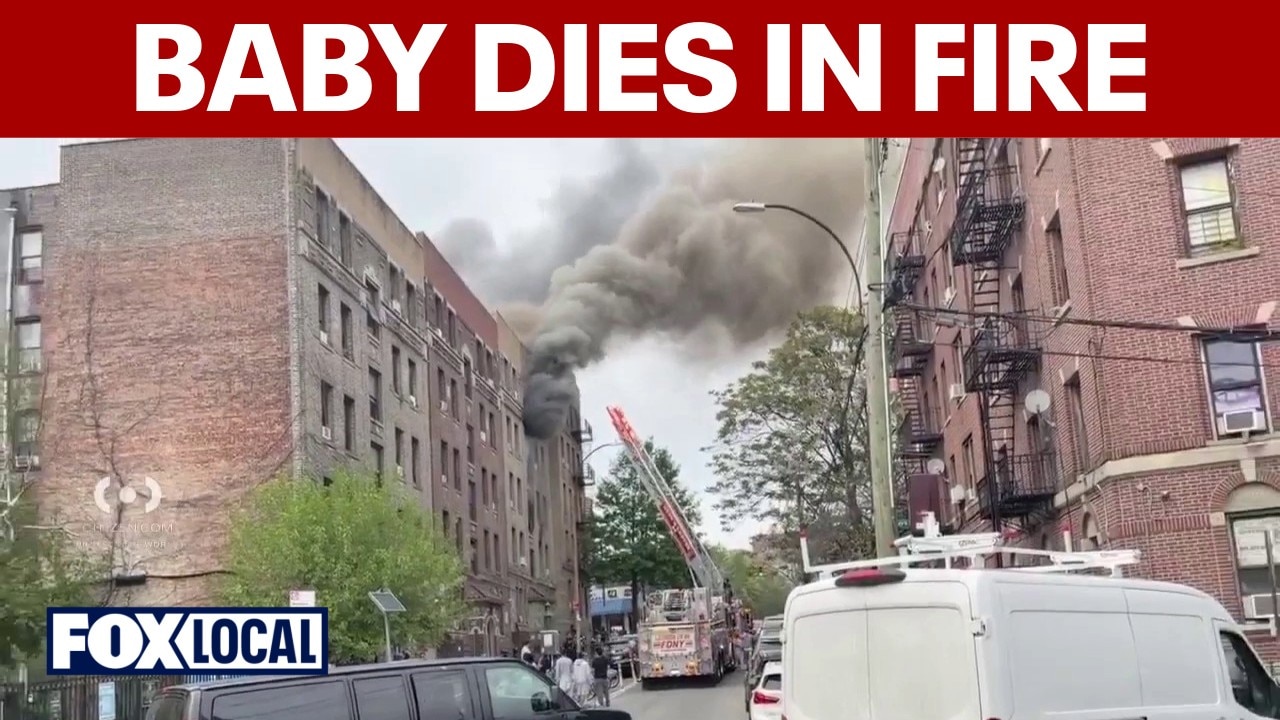1-year-old boy dies after fire erupts in Bronx apartment building