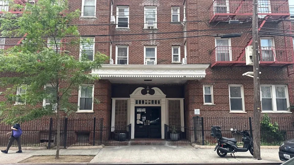 At Zion Equities’ 4242 Ithaca St. in Elmhurst, Queens, there are rent-stabilized units. Lev Bauta