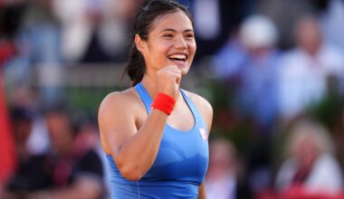 Emma Raducanu makes British tennis history with successful double duty at Queen’s