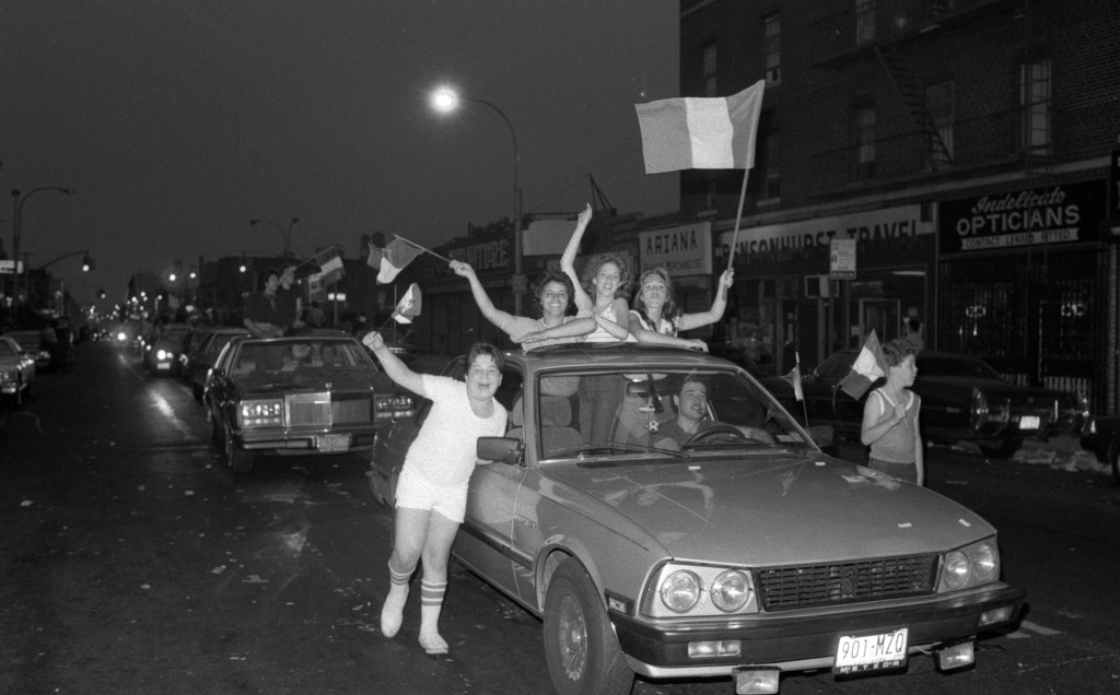 World Cup celebrations in New York through the years