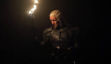 Simon Russell Beale (Simon Strong) in House of the Dragon season 3.