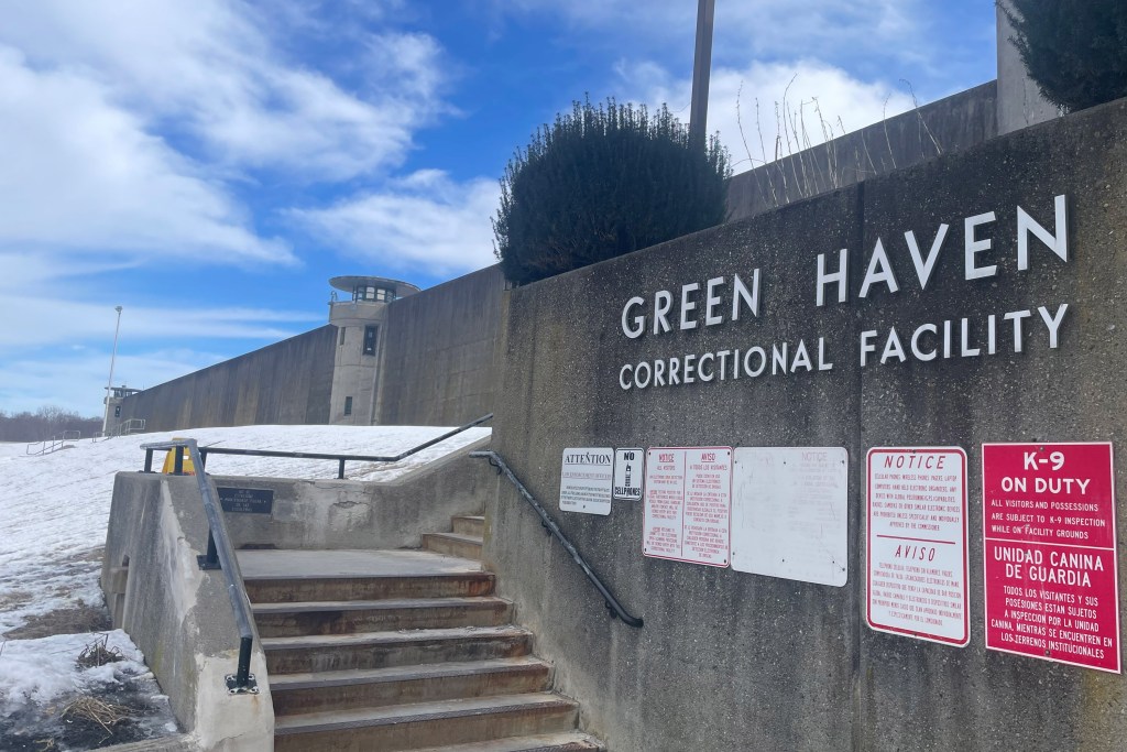 The Green Haven state prison in Dutchess County, Feb. 20, 2025.