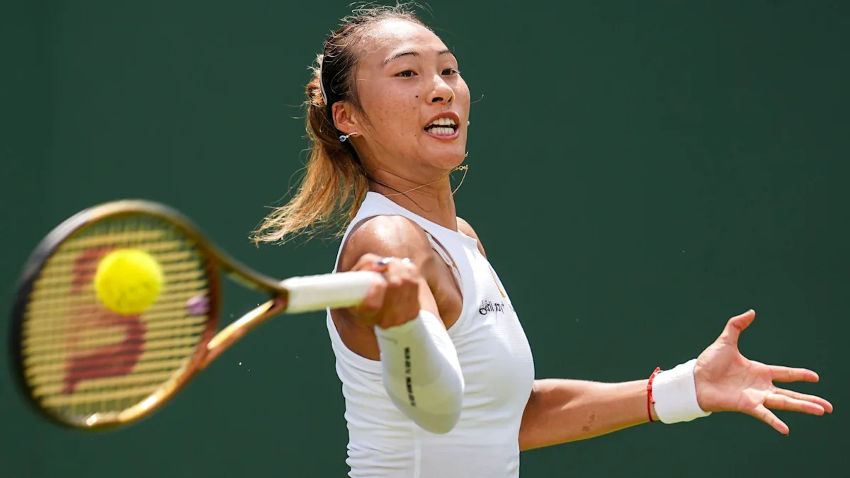 Watch Queen's: Olympic champion Zheng delayed by rain