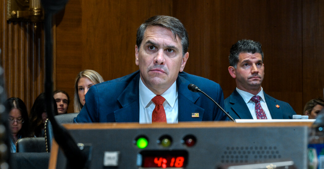 Trump Live Updates: Pulte Named Acting Intelligence Director; Blanche Says $1.8 Billion Fund 'Not Moving Forward'
