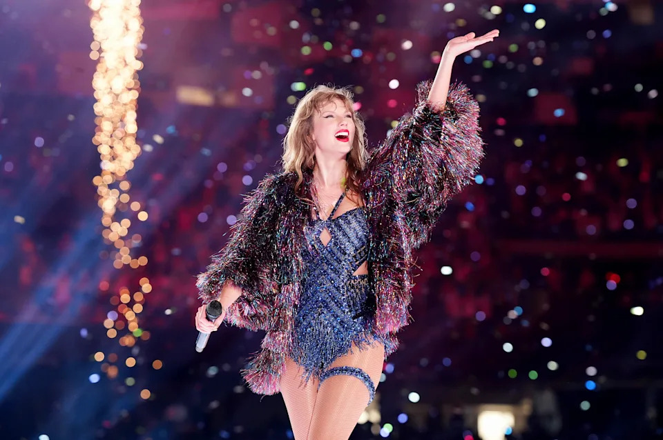 Swift (seen here in October 2024) makes history as the youngest woman to be inducted into the Songwriters Hall of Fame. Getty Images for TAS Rights Management