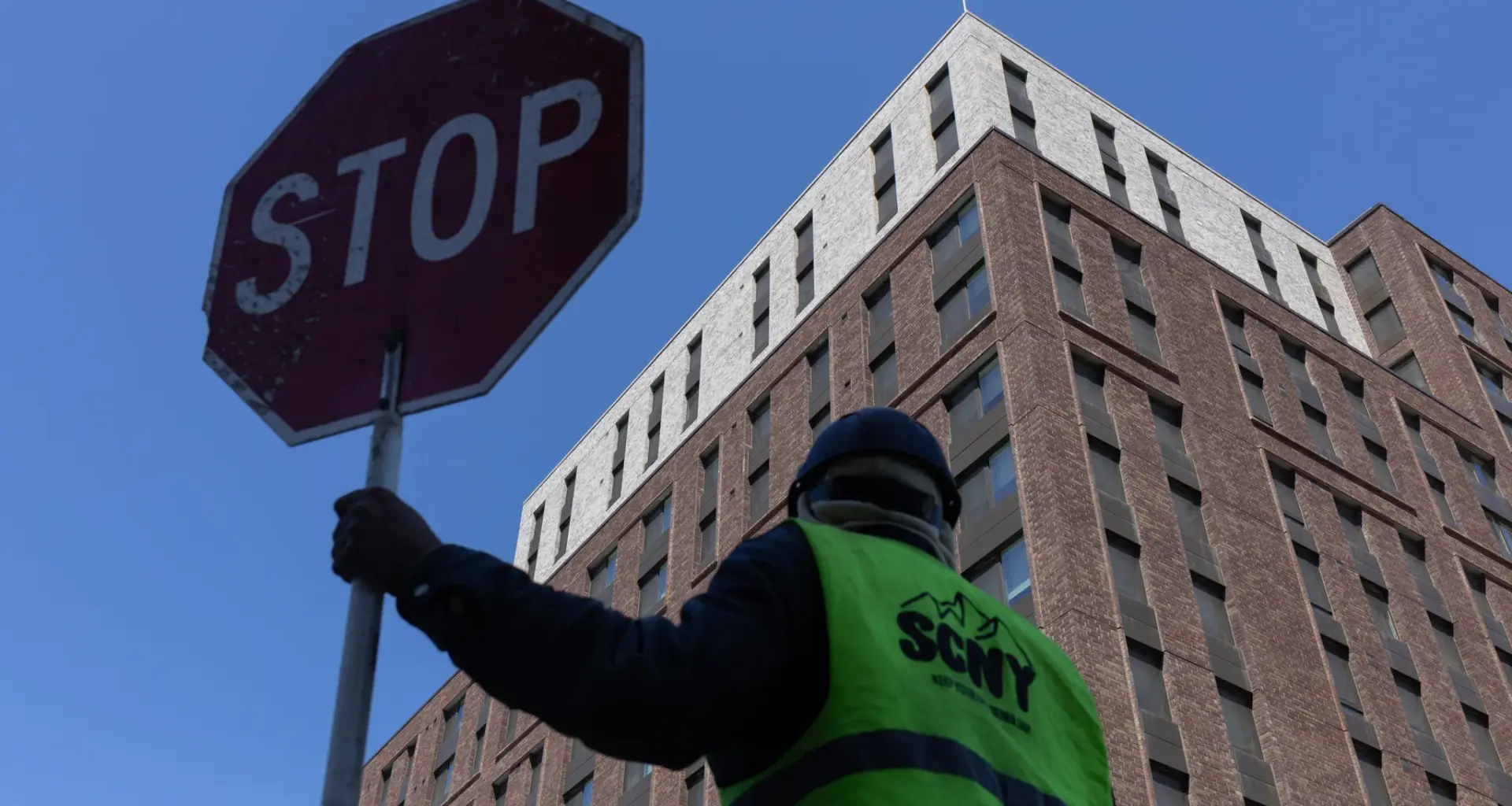 The Atlantic Chestnut Complex in Cypress Hills, Brooklyn, provided affordable housing units, May 7, 2026. Credit: Ben Fractenberg/The City Reporter