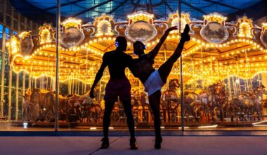 A first-of-its-kind 75-minute outdoor silent disco ballet is taking over the cobblestone streets of Brooklyn this summer 