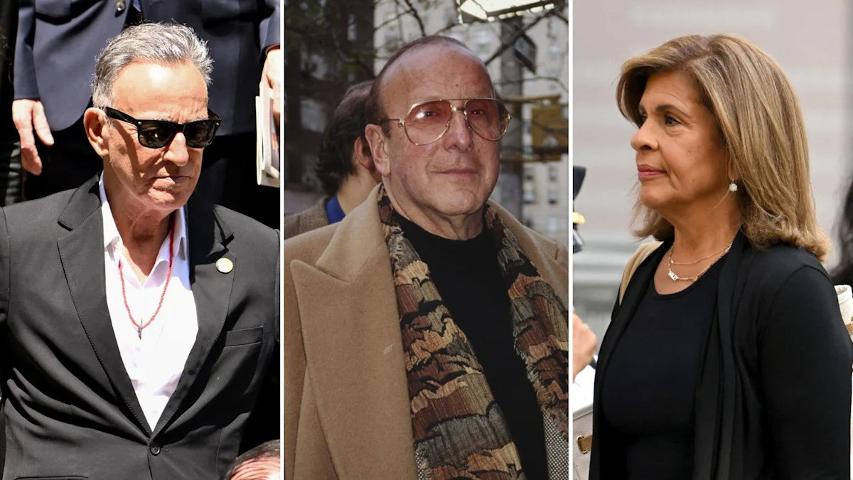 Inside Clive Davis' star-studded NYC funeral: Bruce Springsteen, Hoda Kotb, Barry Manilow, more pay tribute