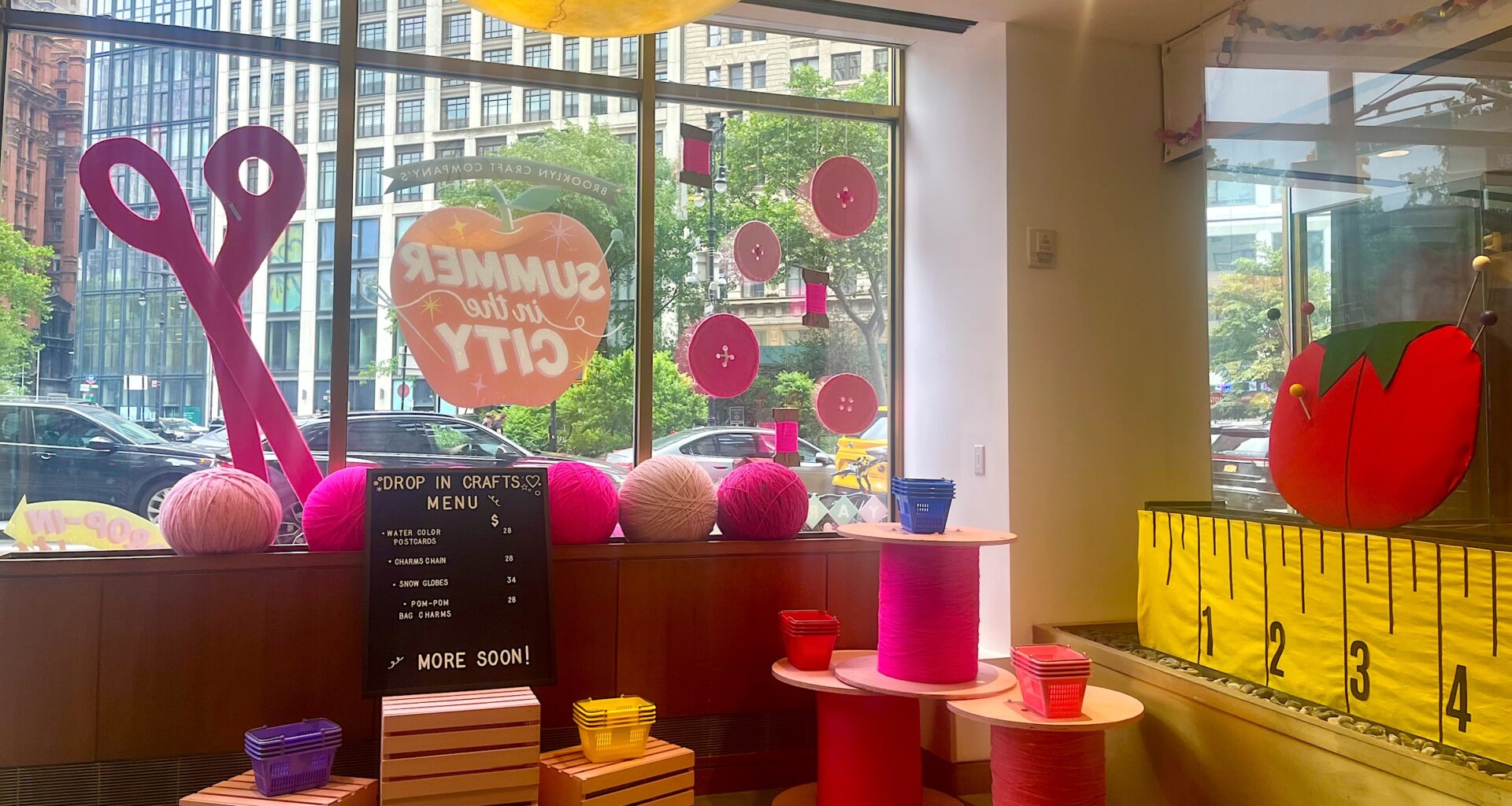 Learn to Knit, Crochet and Craft at Brooklyn Craft Company’s Broadway Pop-Up