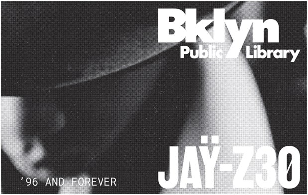 The JAY-Z30 Limited Edition Library Card from the Brooklyn Public Library.