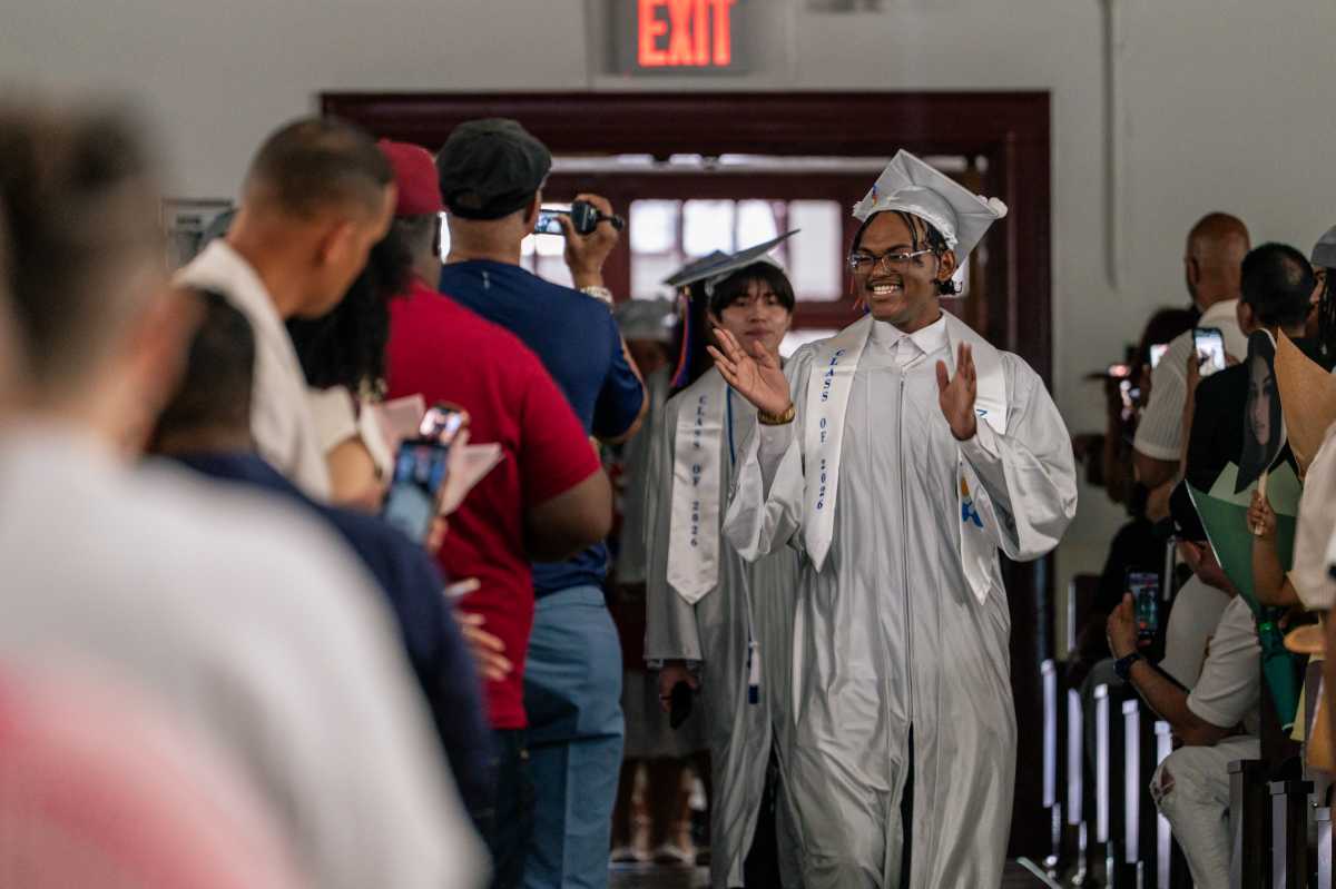 Graduation marks a new beginning for New York City students at New Design High School