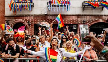 Gravity and Levity on the Ground at NYC Pride