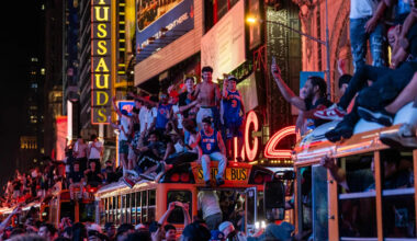 Unreal scenes in New York as city celebrates Knicks' first NBA championship in 53 years