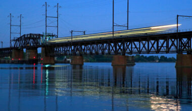 Barge Hits Maryland Rail Bridge Along Northeast Corridor