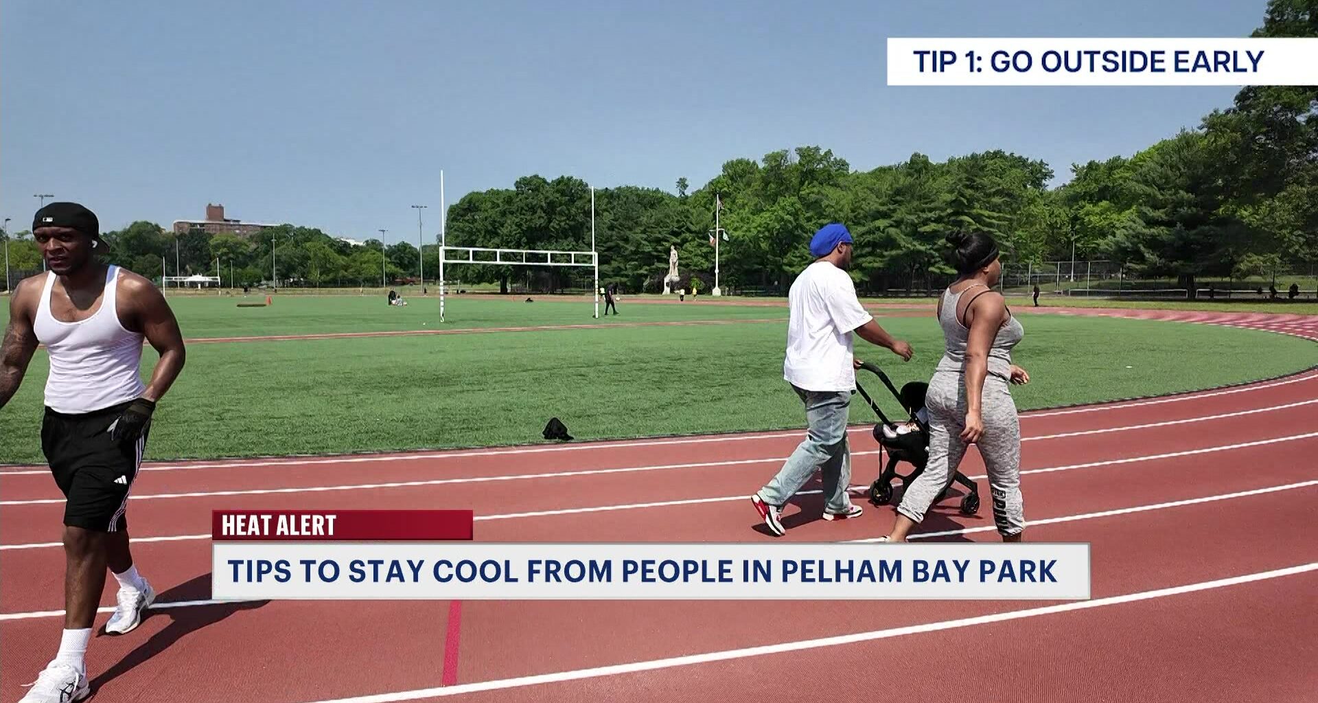 News 12 | Bronx | Scorching Heat Sweeps Across The Boroughs As New Yorkers Brave The The Heat