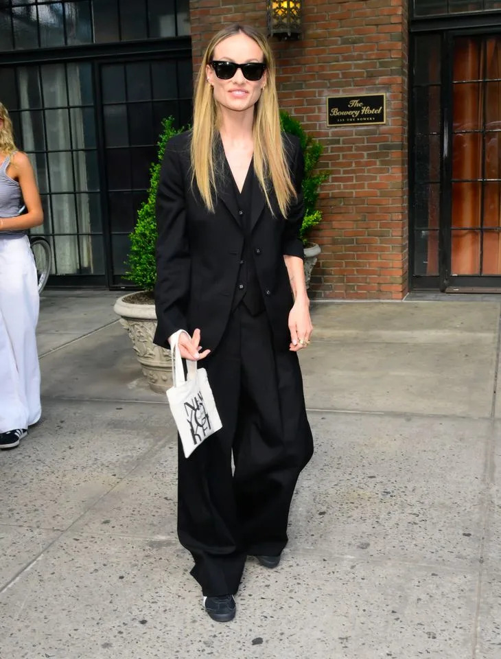 Olivia Wilde is seen on June 15, 2026 in New York City.Credit: Getty