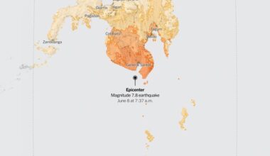 Maps: 7.8-Magnitude Earthquake Near the Philippines Raises Tsunami Alerts