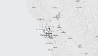 Map: 3.6-Magnitude Earthquake Shakes the San Francisco Bay Area