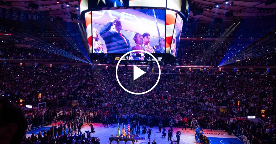 Trump Booed at Game 3 of N.B.A. Finals