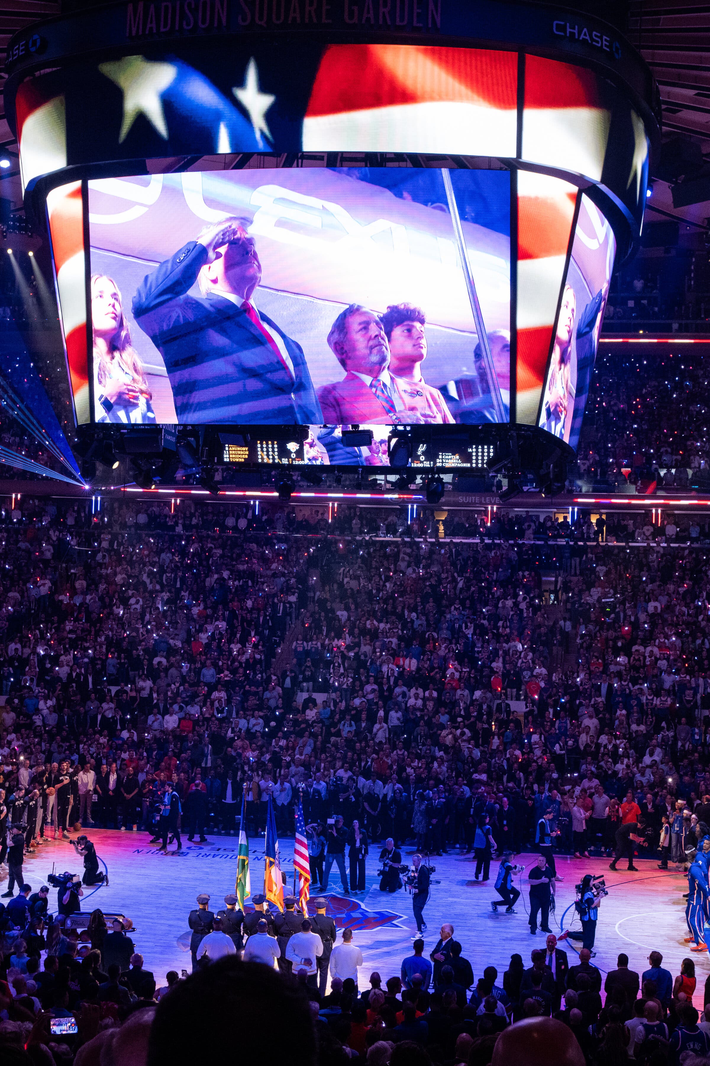 Trump Booed at Game 3 of N.B.A. Finals
