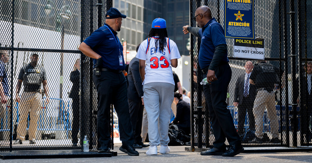 Trump Visit Closes Blocks Around MSG: What to Know About Security at the Knicks Game