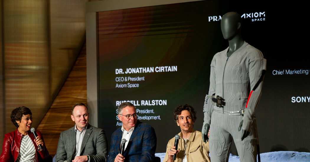 Artemis III Astronauts to Wear Prada Spacesuits